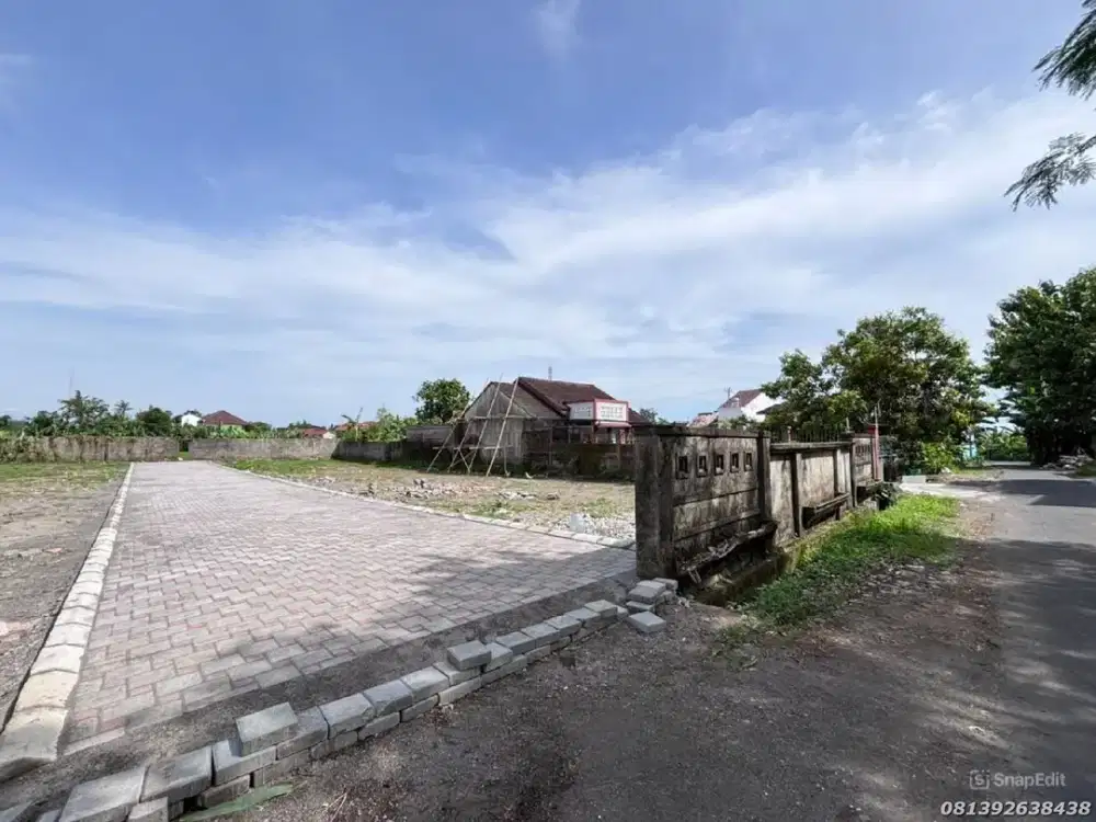 Tanah Dijual Jogja Jl. Kaliurang Km 9 SHM Pekarangan Akses Mobil Papasan Dekat UGM & UII