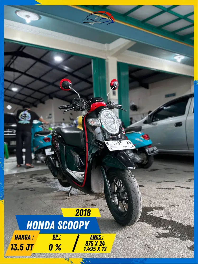 HONDA SCOOPY 2018 MANTAP JIWA MASZEHH HIKMAH MOTOR KEPUH