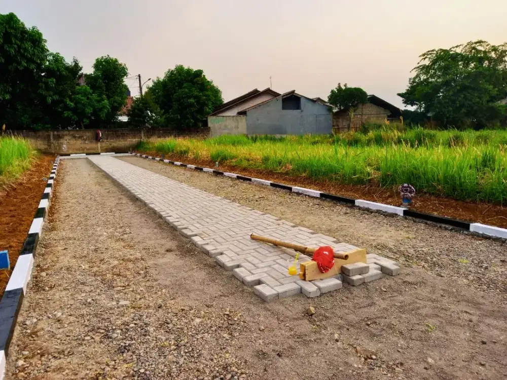 Tanah Murah Dekat Stasiun Cilebut SHM Pecah Siap Bangun Hunian