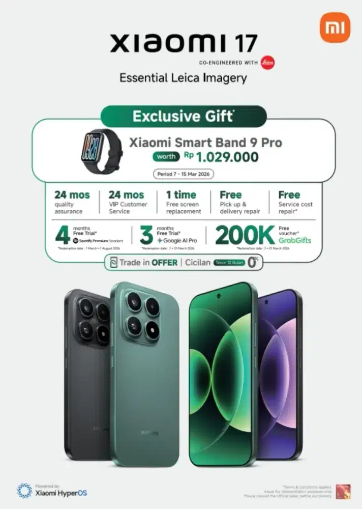 Pree Order XIAOMI 17 Series