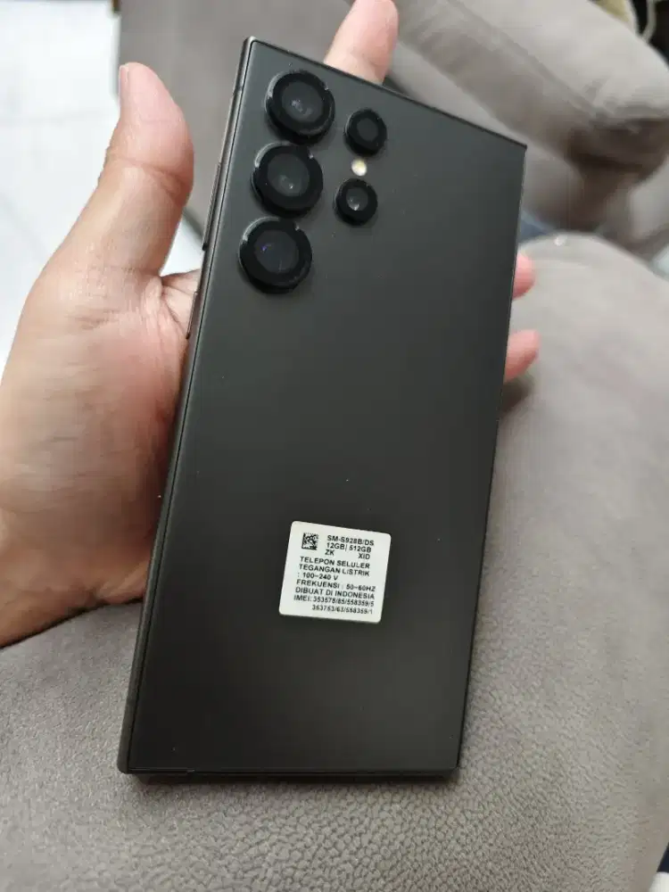 Samsung s24 ultra 512 titanium grey fullset no minus