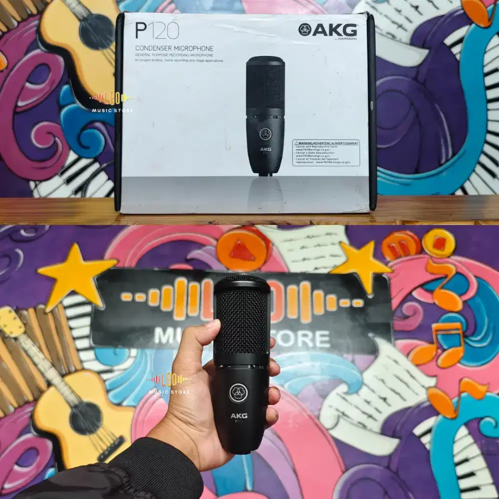 Mic condenser AKG P120