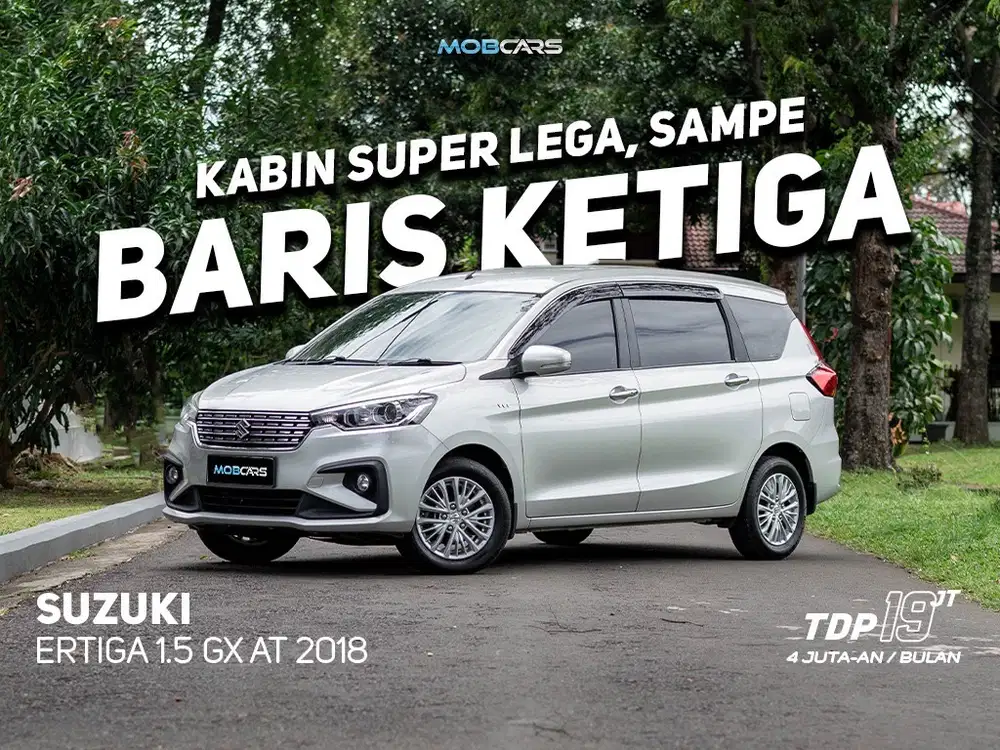 FREE DETAILING 2 TH ERTIGA GX AT 2018 SILVER