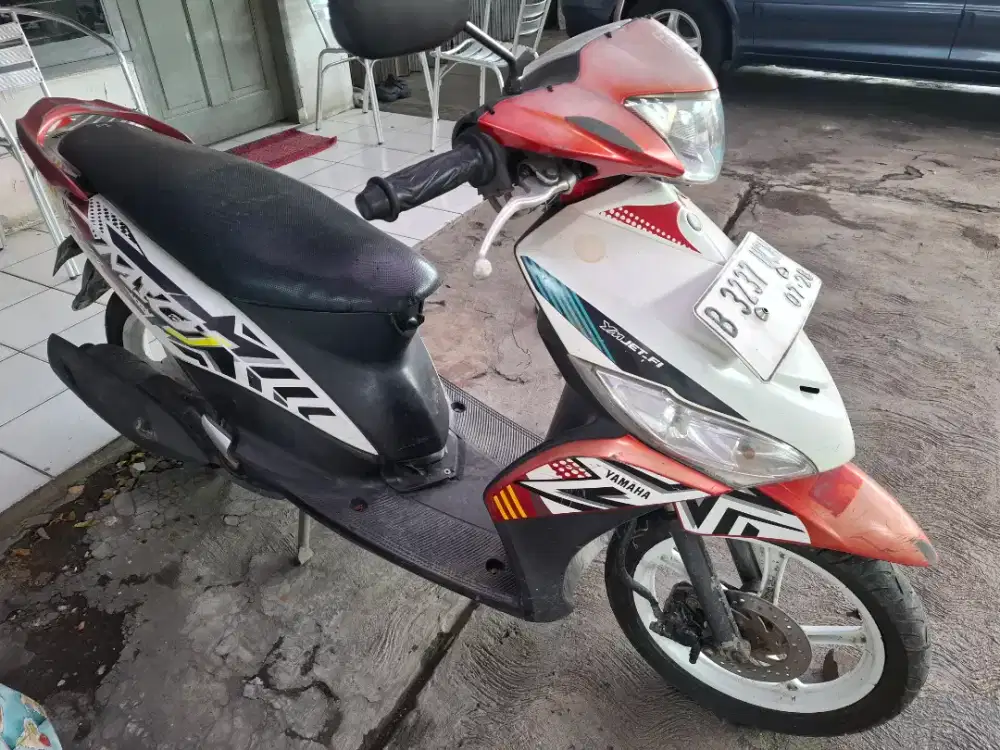 Starter Oke, pajak off 7/2024 DKI, yamaha mio J 115 CW injection 2013.