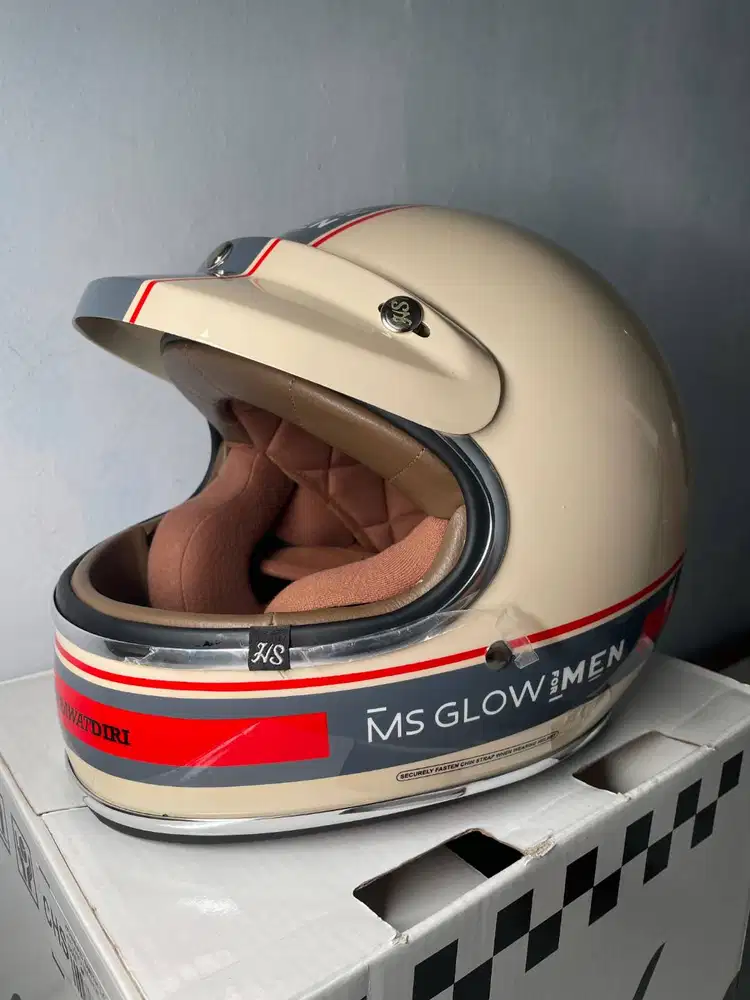 Helm Klasik Retro Fullface Sesuai Gambar