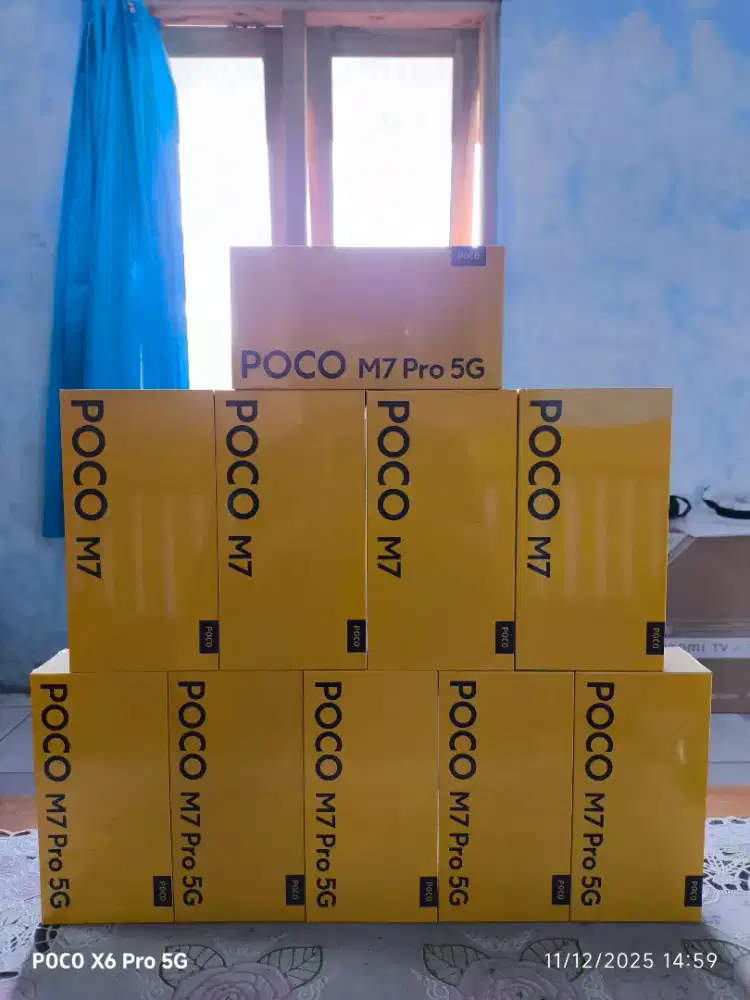 Poco m7 pro 5G 8/256 m7 8/256 baru dan segel murah