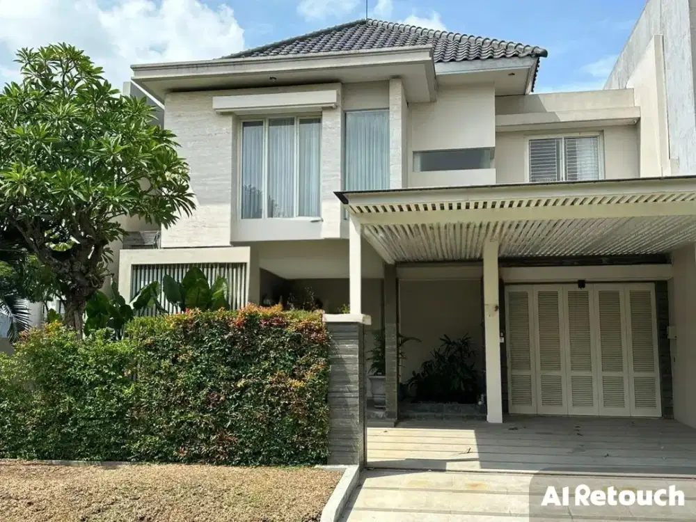 Dijual Rumah Minimalis Cantik Raffles Garden Citraland Strategis Siap Huni