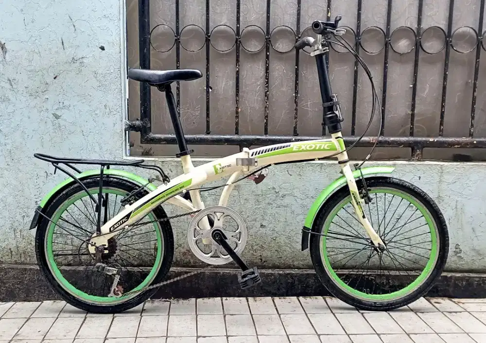 Sepeda Lipat Exotic 20 inc 6 speed, harga pas.. Cipinang