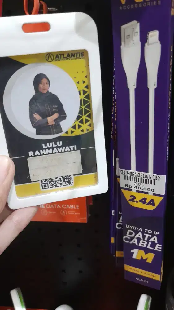 VGEN IPHONE CABLE 2.4A 1M CLB-01