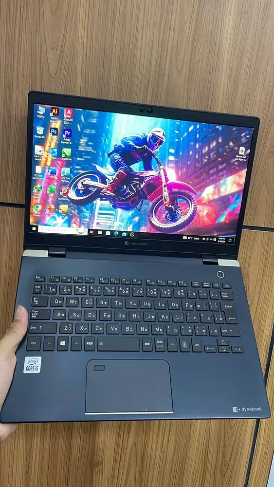 Laptop toshiba Dynabook core i5 gen10 ram 8gb ssd 256gb ringan tipis