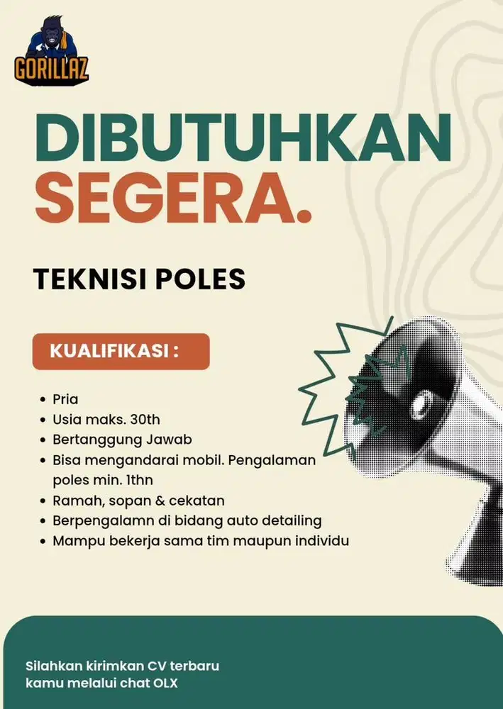 Lowongan Kerja Teknisi Poles