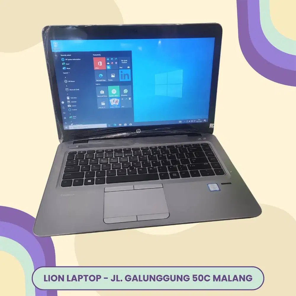 Core i5 RAM 8GB Murah SSD 258GB HP Elitebook 840 G3 [05|03]