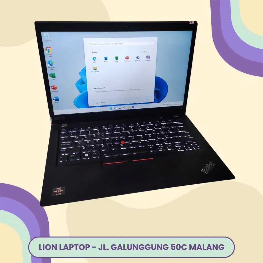 AMD Ryzen 5 PRO 3.7Ghz 8/256 VGA 2GB Lenovo Thinkpad T495s [05|03]