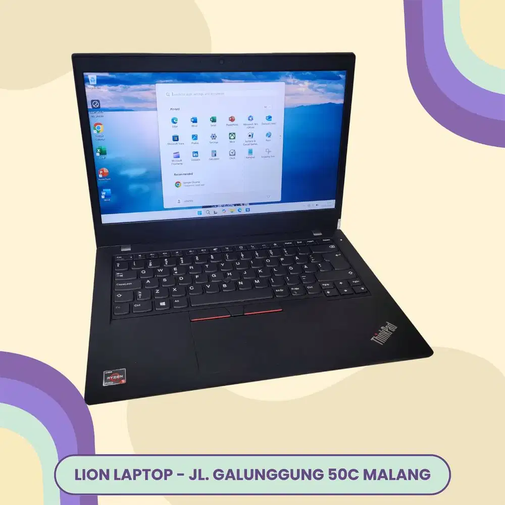 Gaming/Editing AMD Ryzen 5 PRO 8/256 MULUS Lenovo Thinkpad L14 [05|03]