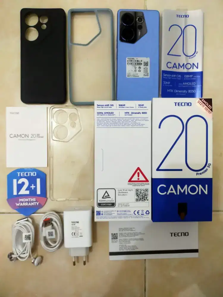 Tecno camon 20 premier 5G mulus 8/512