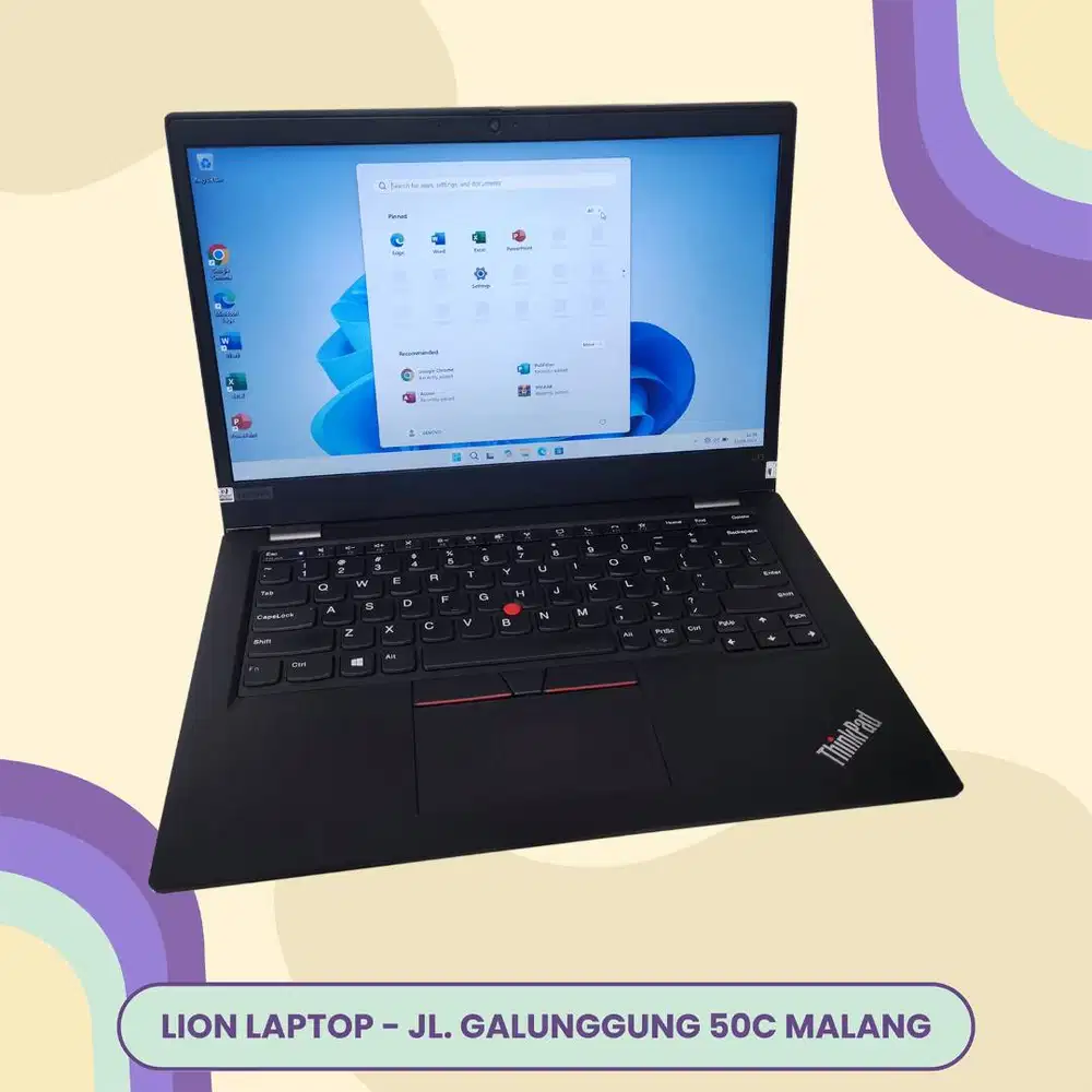 i5 GEN 11 3 JUTAAN RAM 8 SSD 256 Lenovo Thinkpad L13 [05|03]