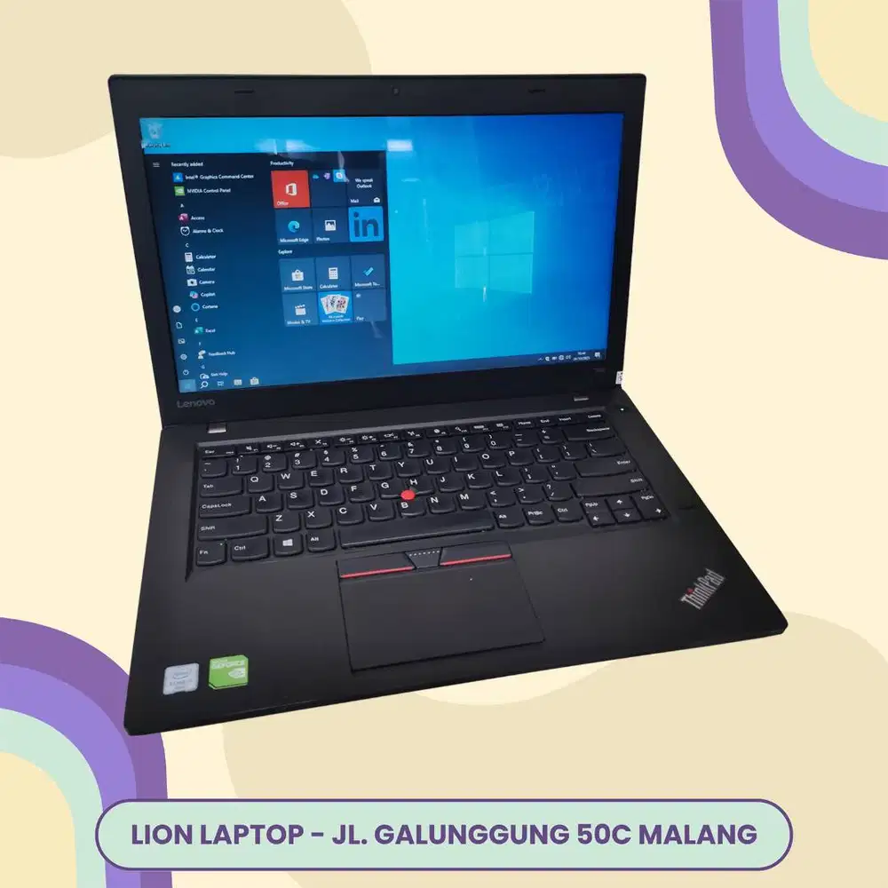 Double VGA Core i7 RAM 8GB Lenovo Thinkpad T460 [05|03]