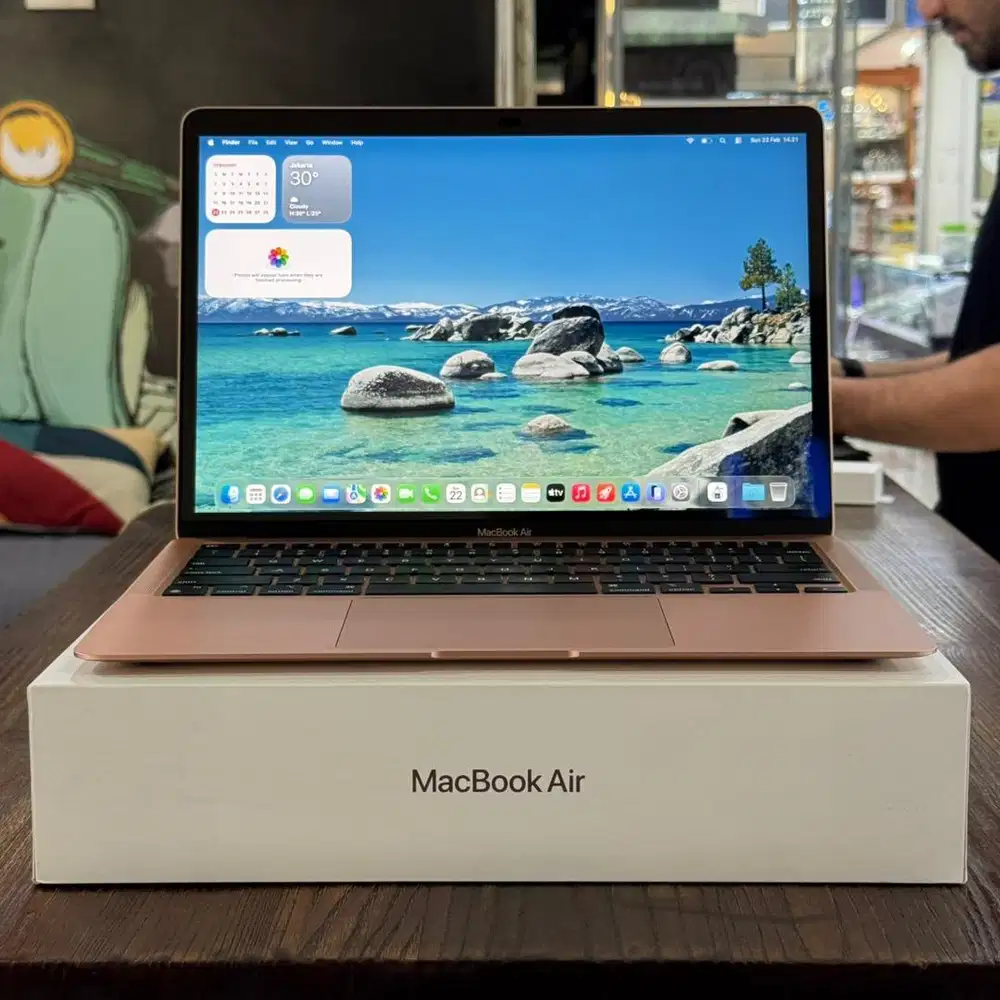 Macbook Air M1 13 256GB Rosegold IBox