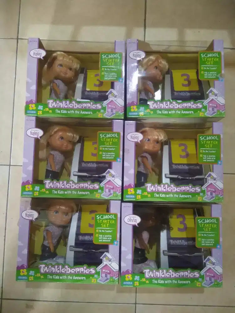 Boneka Vintage Twinkleberries 2001 Haley - BRAND NEW Segel