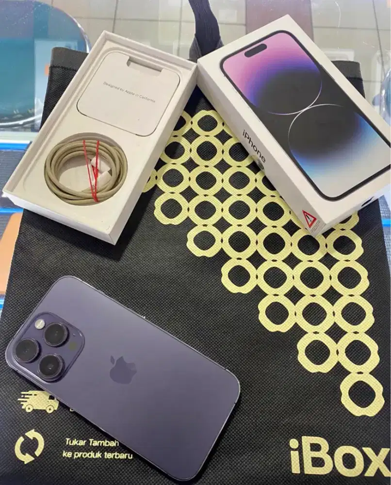Jual cepat iPhone 14 promax 256Gb inter aman no bypass