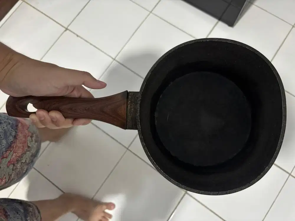 Cypruz Panci Susu Anti Lengket Sauce Pan Induksi Marble 18cm