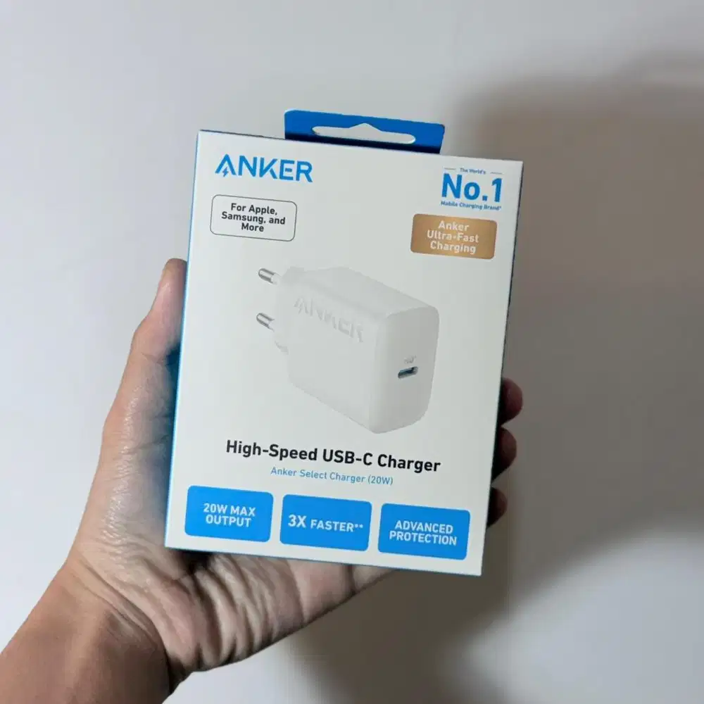 Anker Adaptor Wall Charger GaN Ice cooled USB C Type-C Fast Charging 2