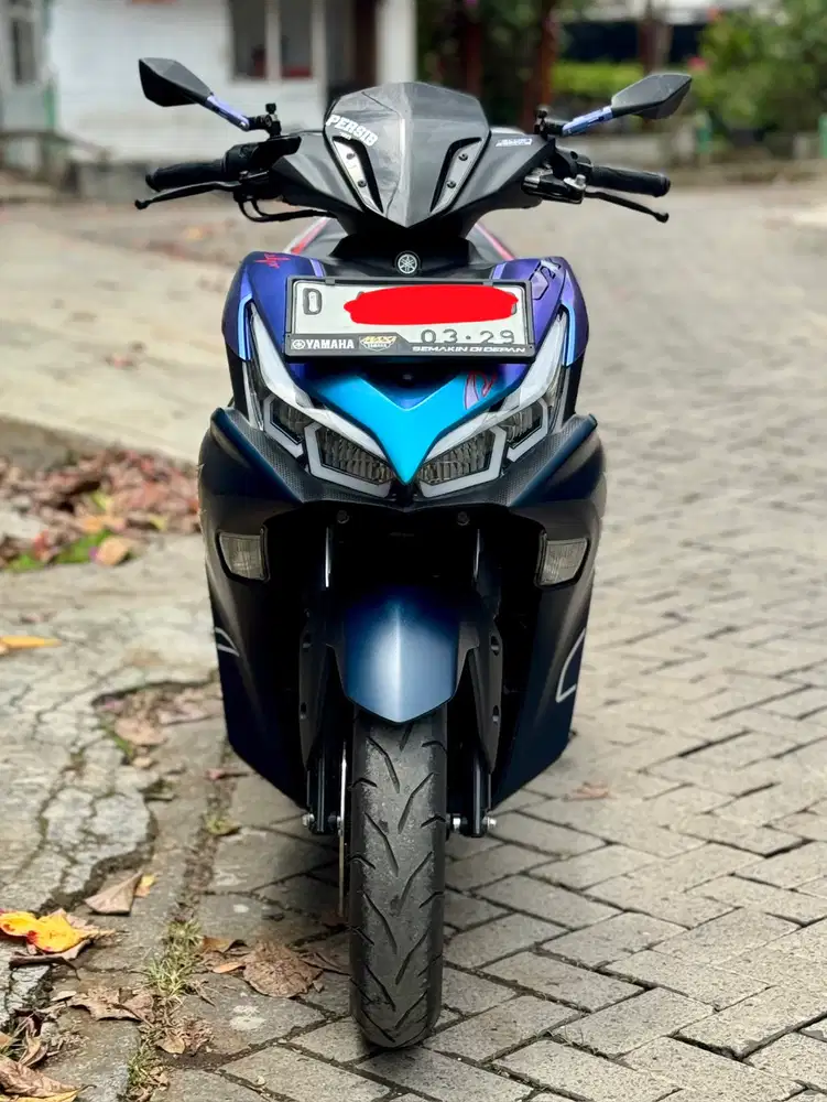 AEROX CYBER CITY KM 4RB PERAK MULUS LIKE NEW 2024