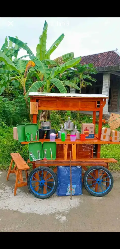 Jual gerobak angkringan murah (COD)