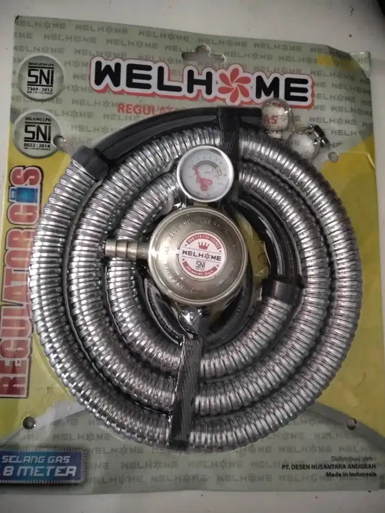 Jual selang gaz n kompor 2 tungku merk niko