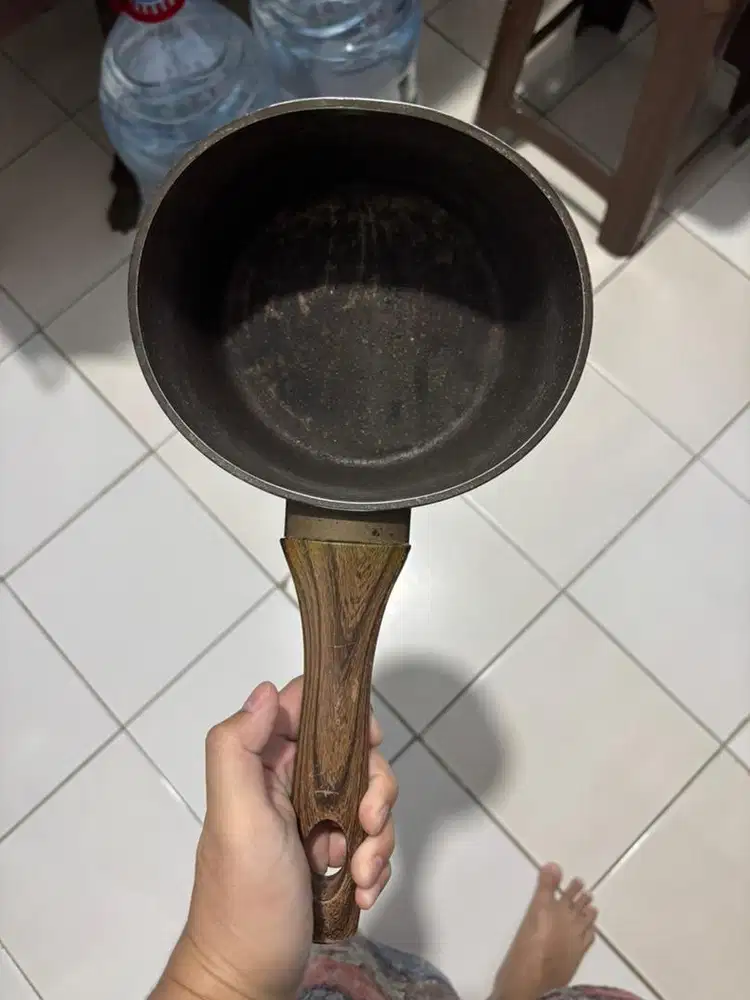 Cypruz Panci Susu Anti Lengket Sauce Pan Induksi Marble 18cm