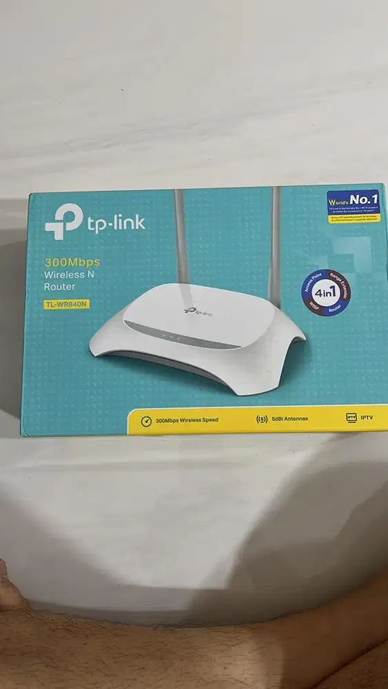 Tp link 300 mbps wireless & router
