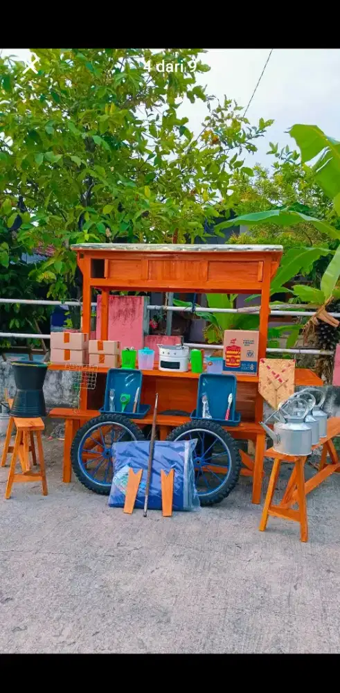 Jual gerobak angkringan murah (COD)