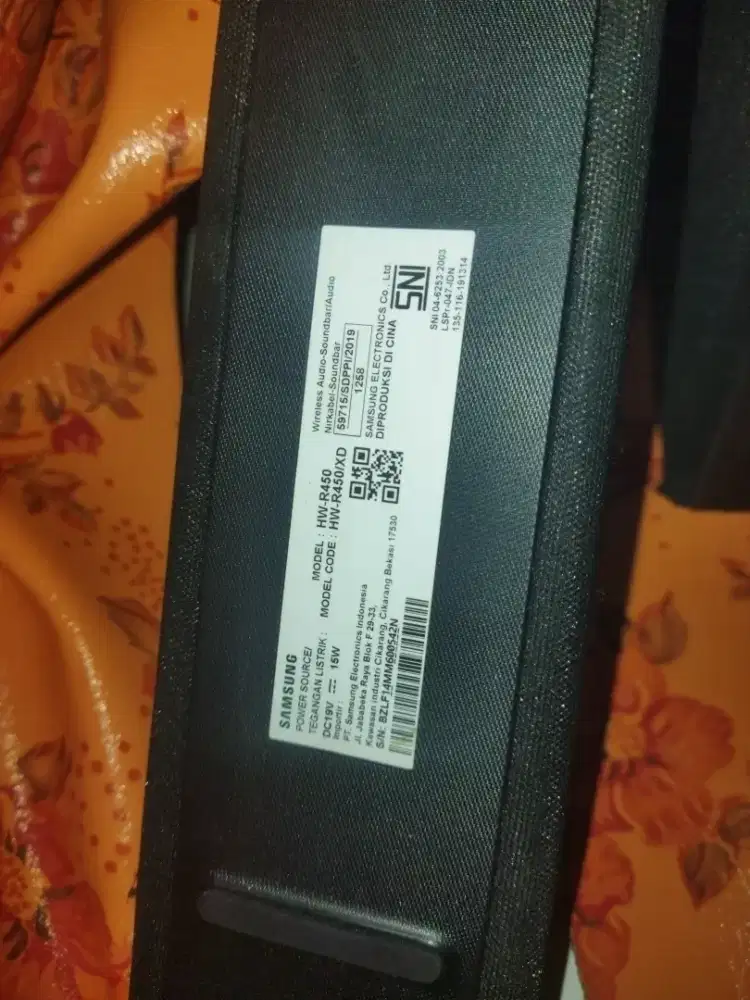 SoundBar Samsung HW R450