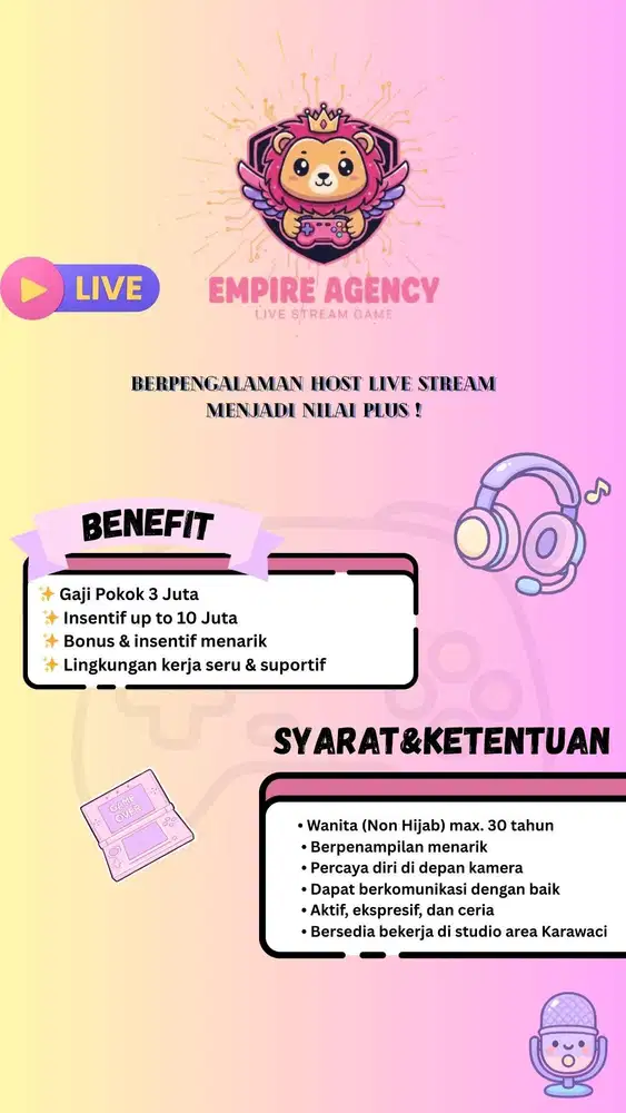 HOST LIVE STREAM TIKTOK