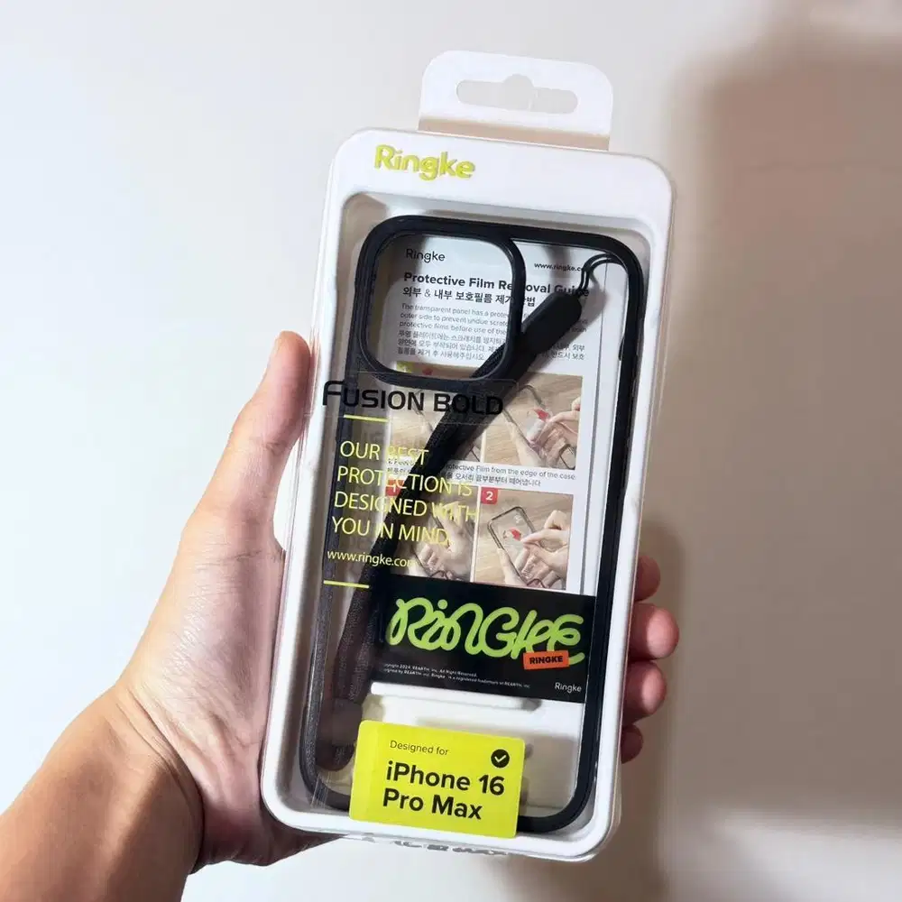 Ringke iPhone 16 Pro Max Fusion Bold Black