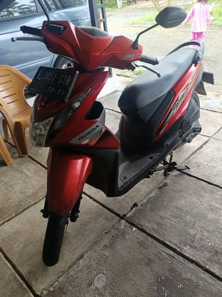 DIJUAL HONDA BEAT F1 2014 ORIGINAL SIAP PAKAI