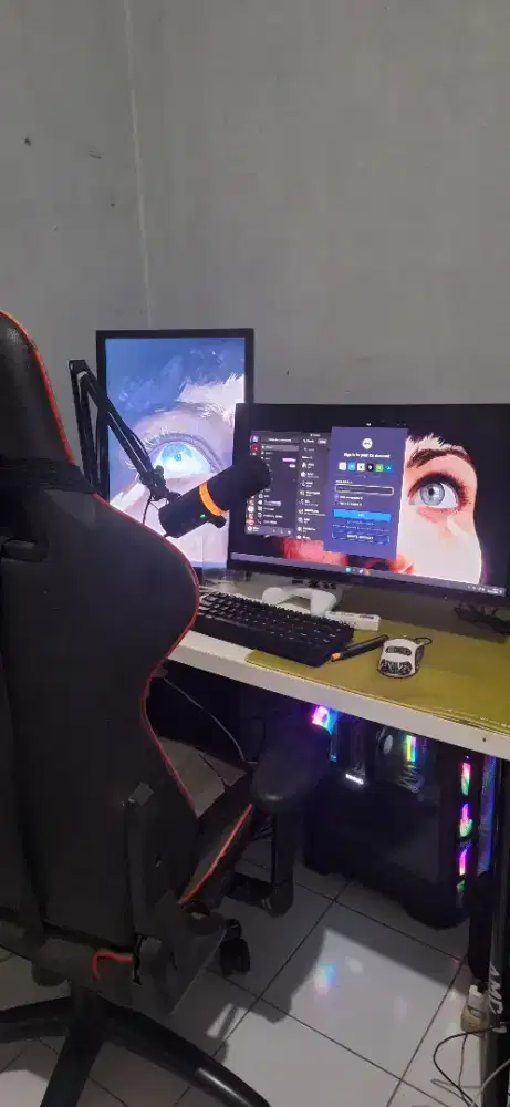 pc gaming dan streaming