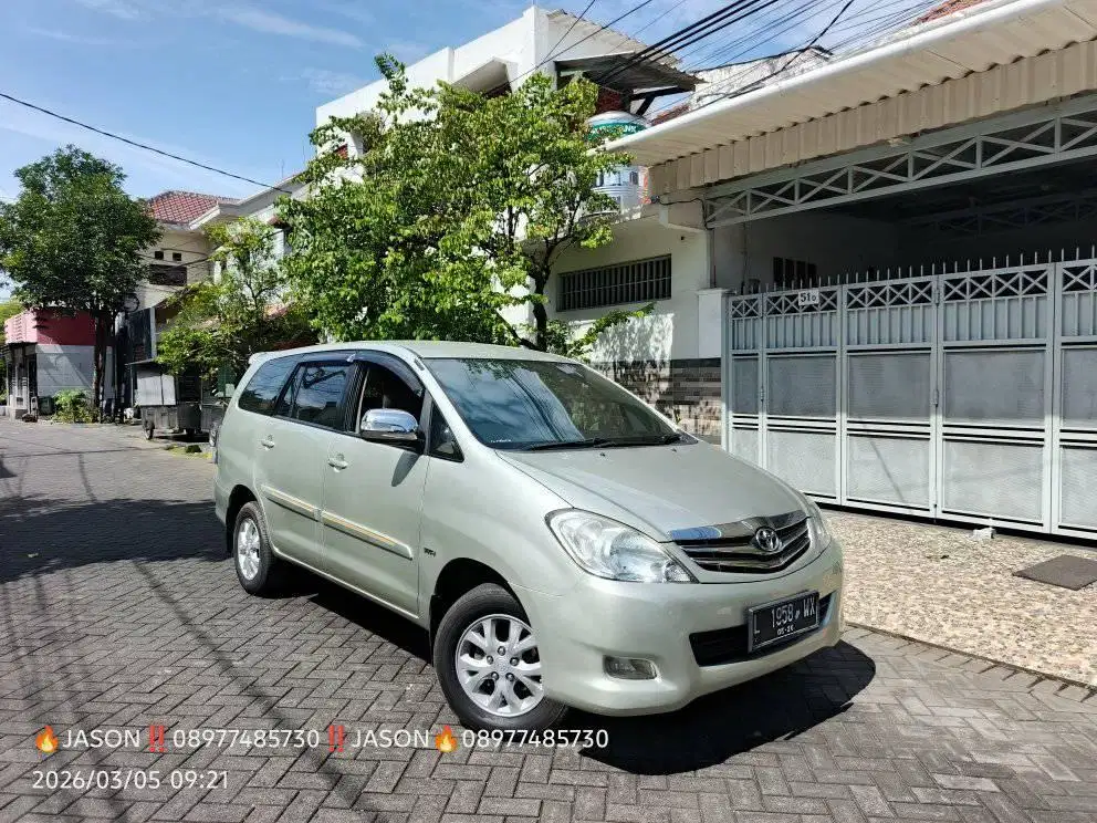 INNOVA G LUX 2.0 MATIC BENSIN 2011 CAPTAIN SEAT, ISTIMEWAH‼️