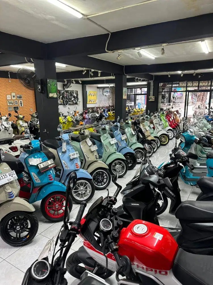 Vespa Matic Murah Jakarta Timur | LX, S, Primavera, Sprint S, GTS