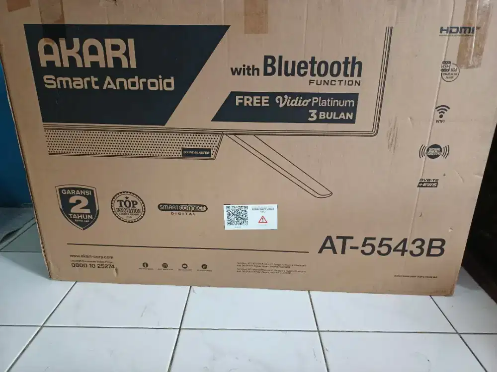 Akari android 43 in eksdisplay garansi