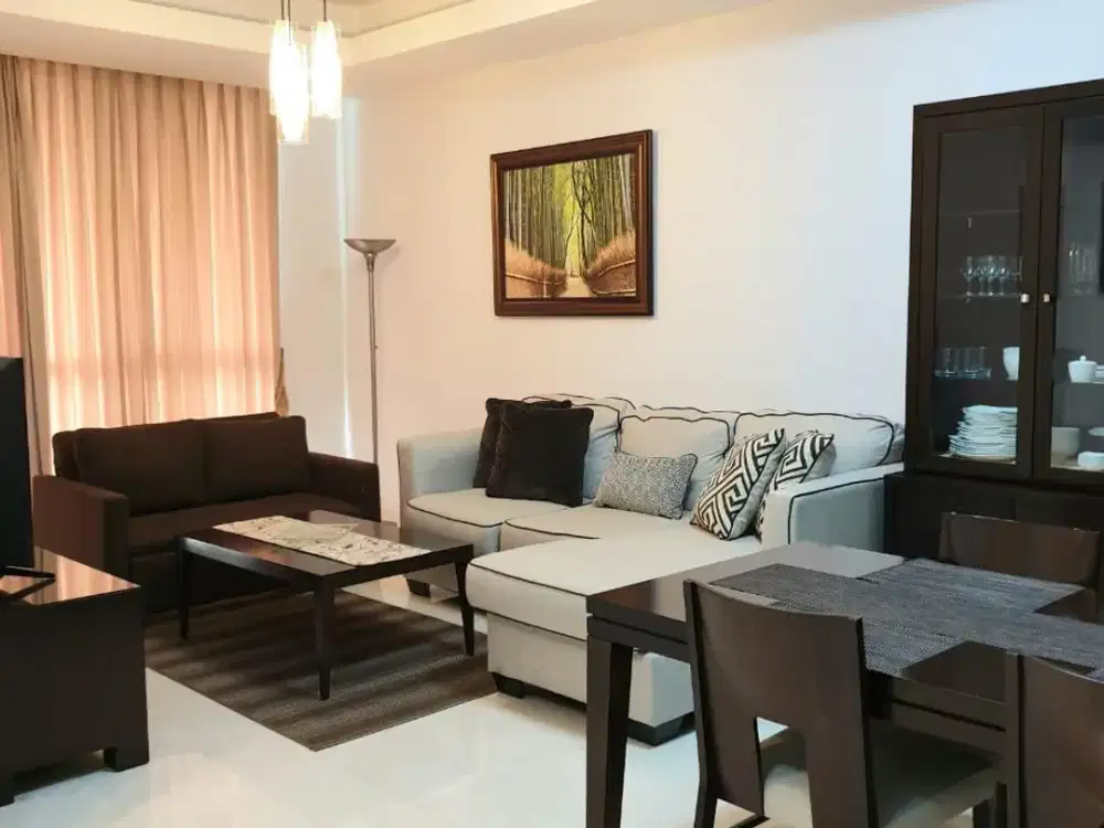 Rent Setiabudi Residence Apartment With 2 Bedrooms and Full Furnished