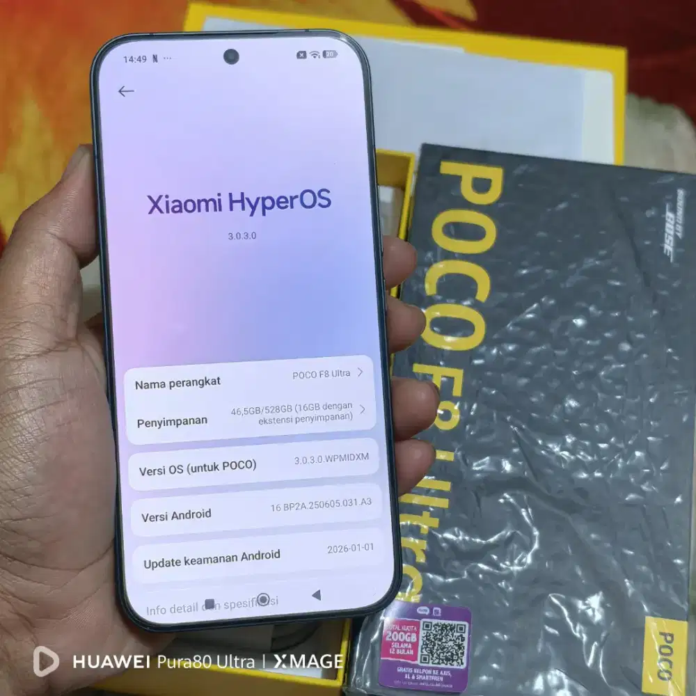 Poco F8 ultra 16/512GB