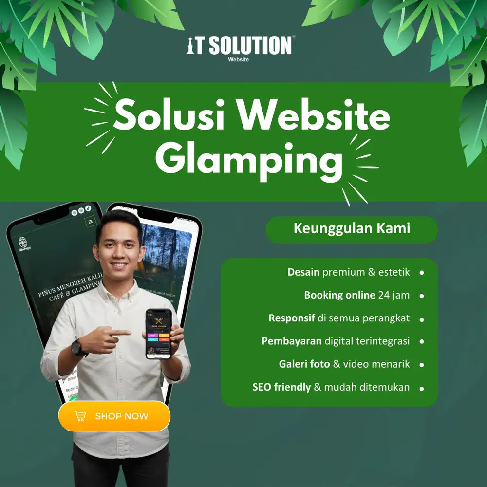 Solusi Website Glamping – Booking Online & Promosi Wisata Modern