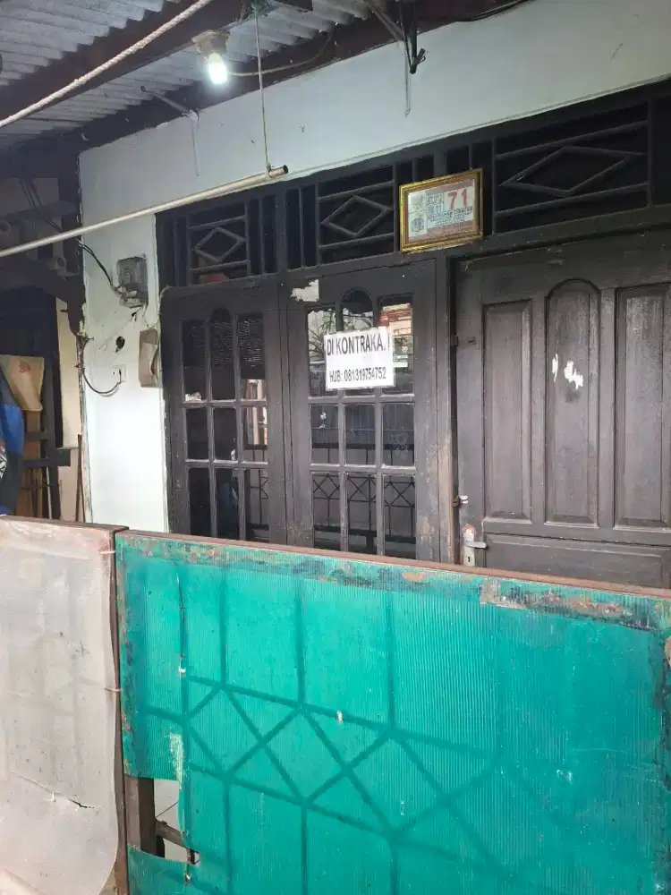 Dijual cepat rumah type kontrakan