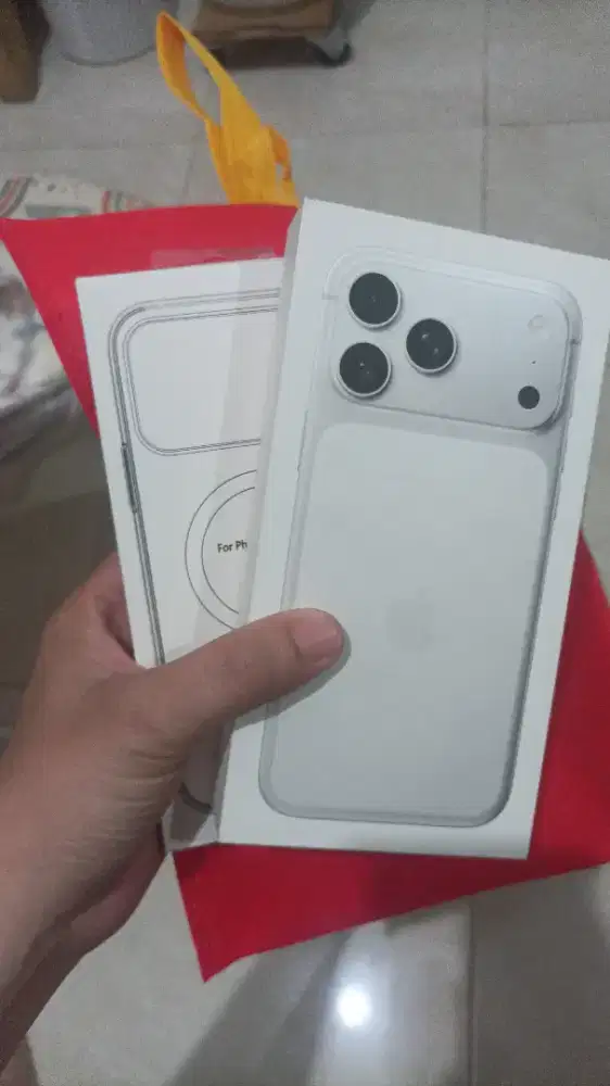 Iphone 17 Pro Max 256gb Silver Ibox New Segel Resmi