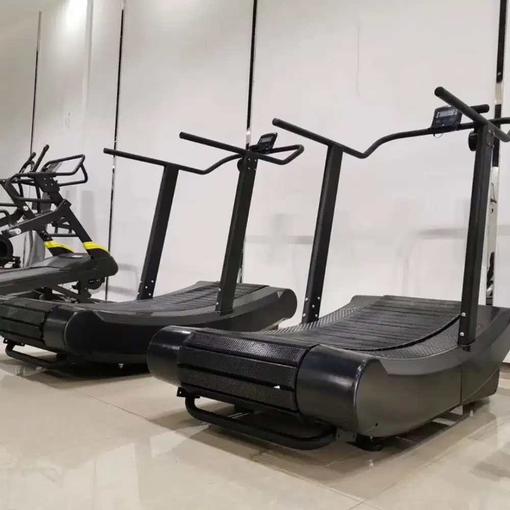 Treadmill manual curve komersial fitness import