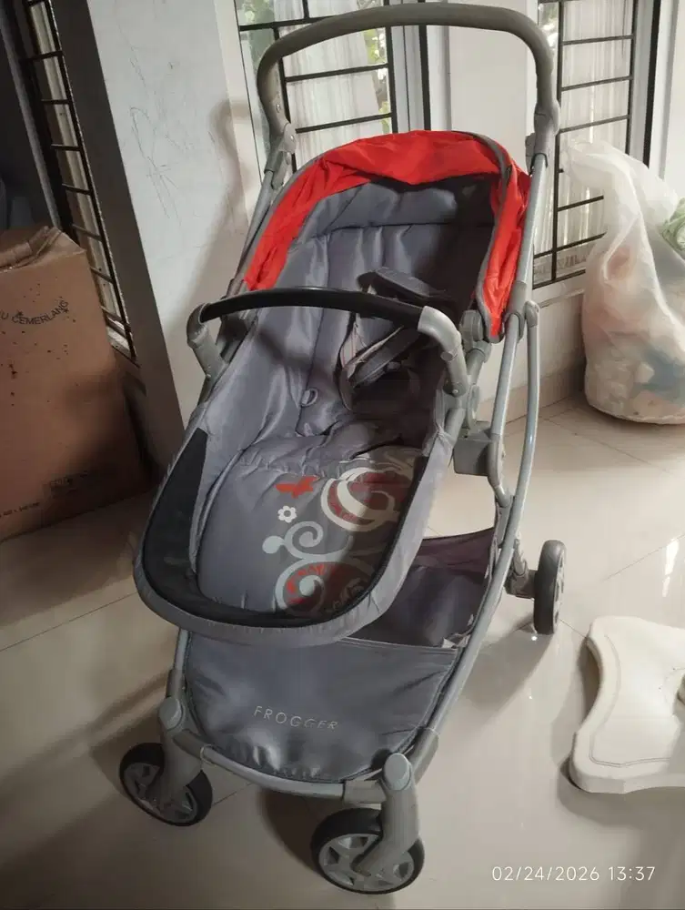 Cocco Latte Baby Stroller - Frogger