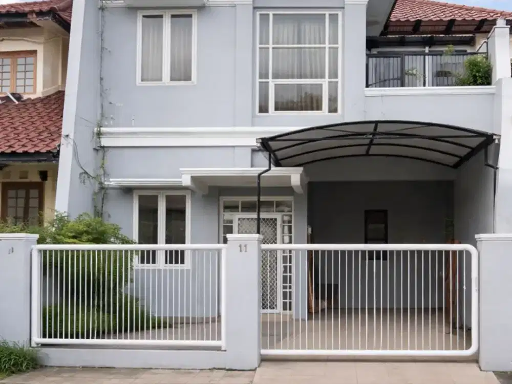Rumah Rungkut Asri Surabaya Timur Minimalis Row 2 Mobil