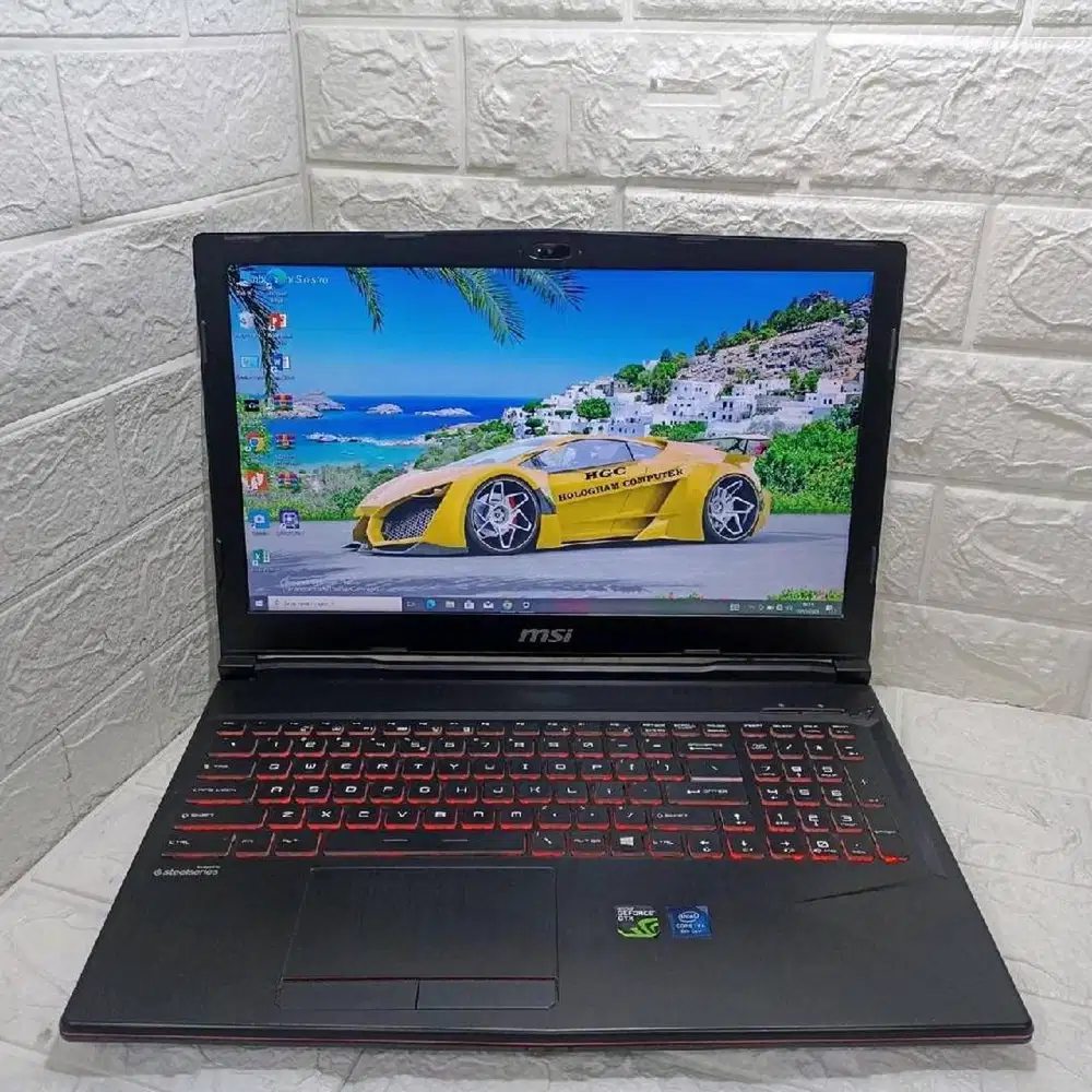 LAPTOP MSI GF62 CORE I5 GEN8 16GB/256GB 15 INCH FHD VGA GTX 1050 *RHG