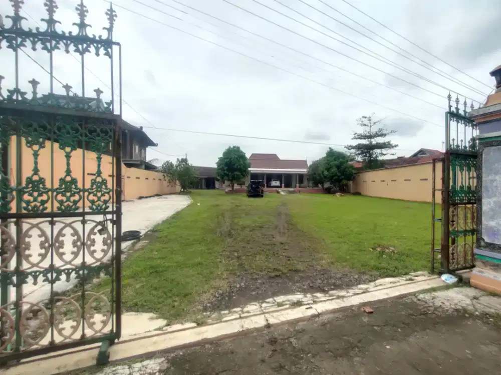 DIJUAL ASET PINGGIR JALAN RAYA DAERAH SRAGEN COCOK UNTUK GUDANG